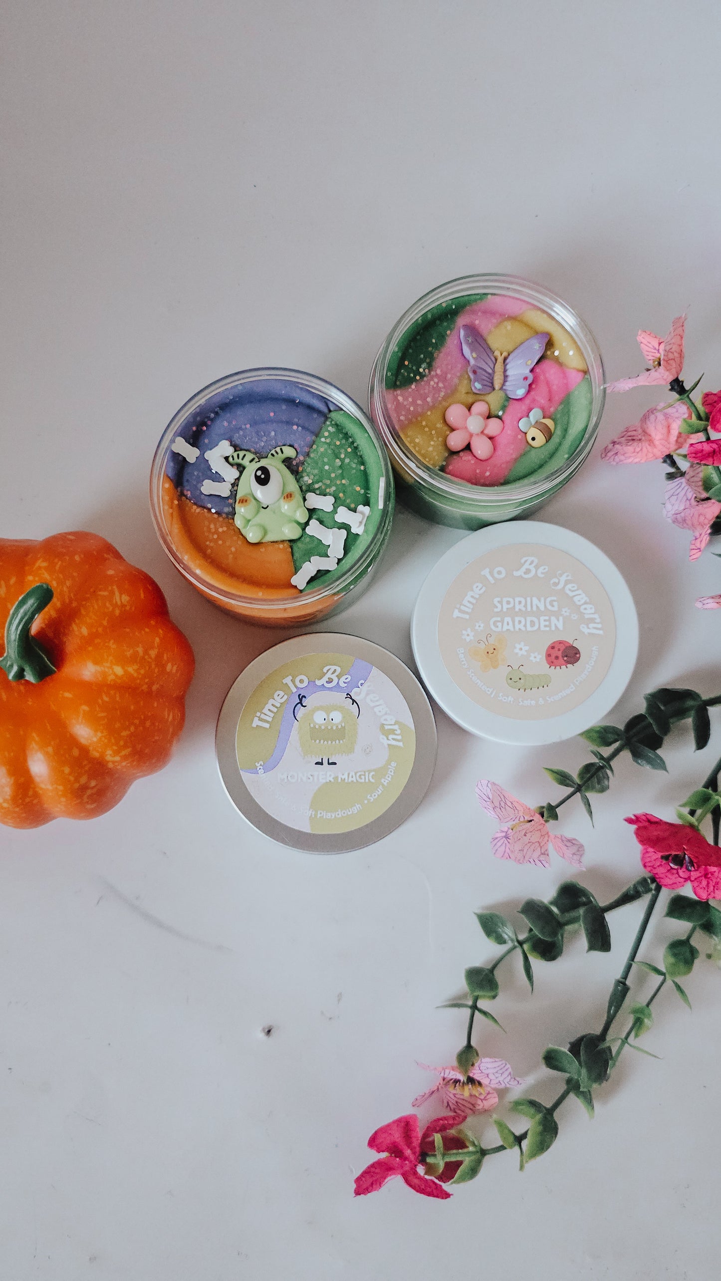 Spring Time Playdough