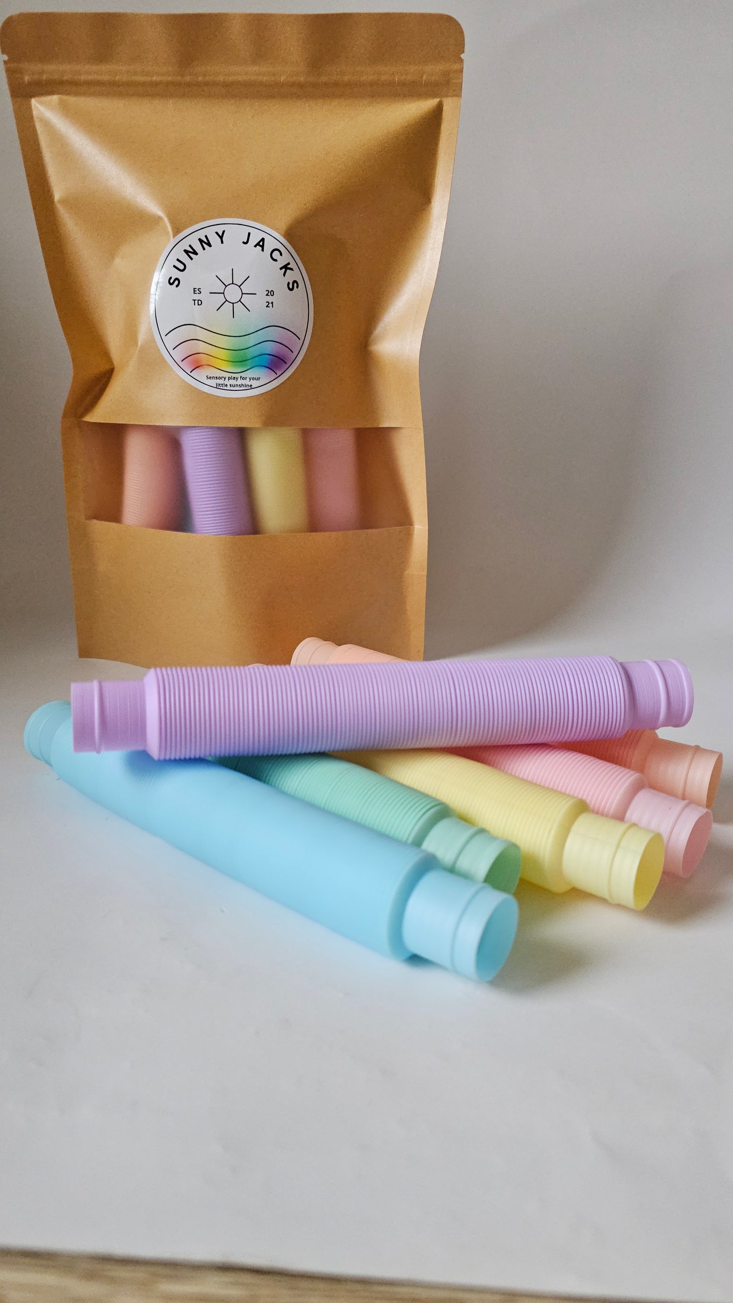 Sunny Pops - Sensory pop tubes