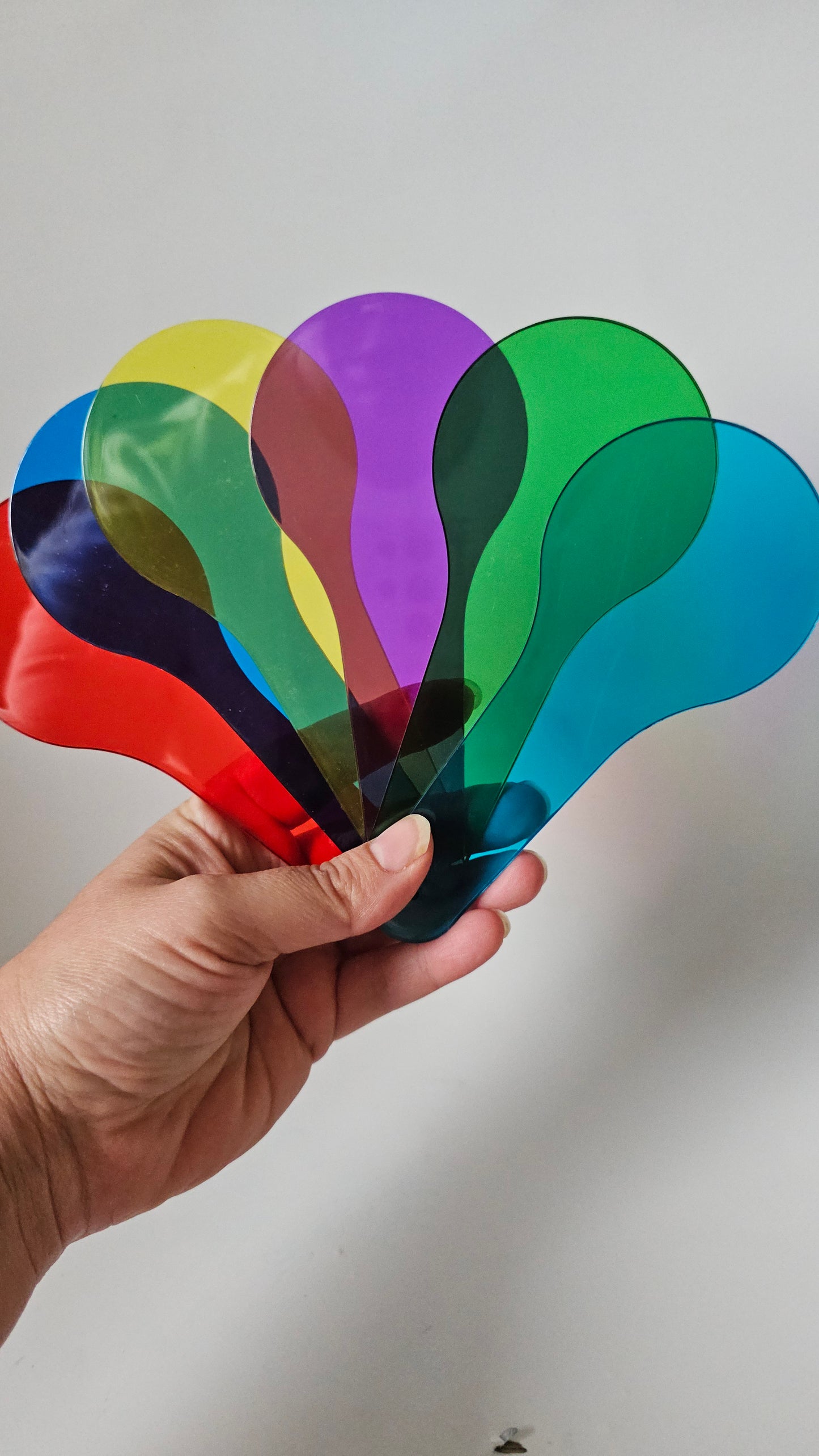 Colour Rainbow Paddles