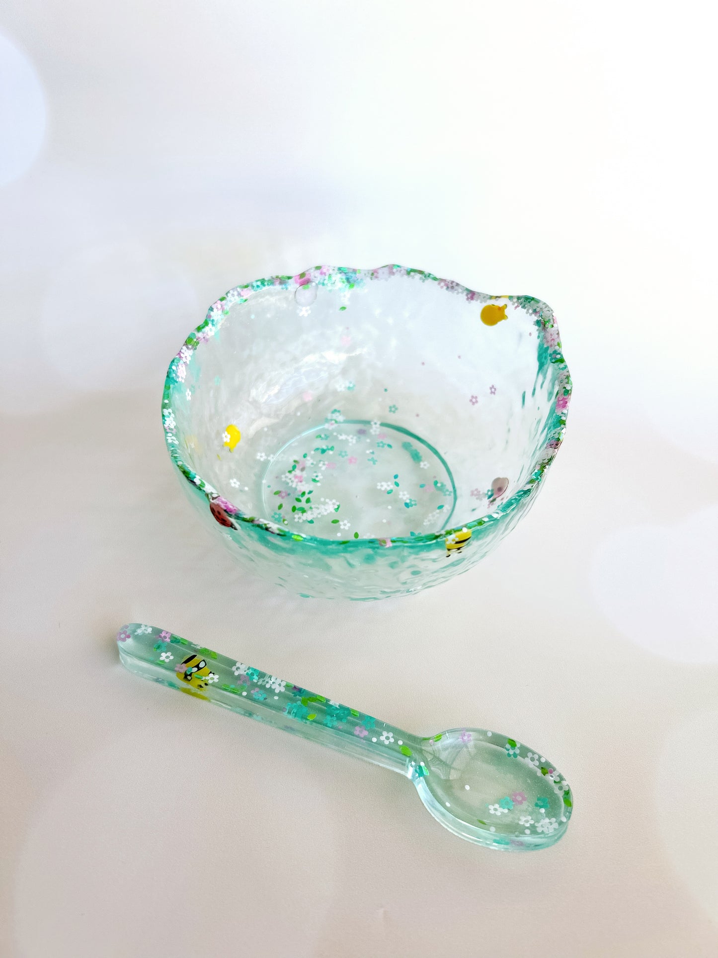Spring Ice Bowl and Spoon combo