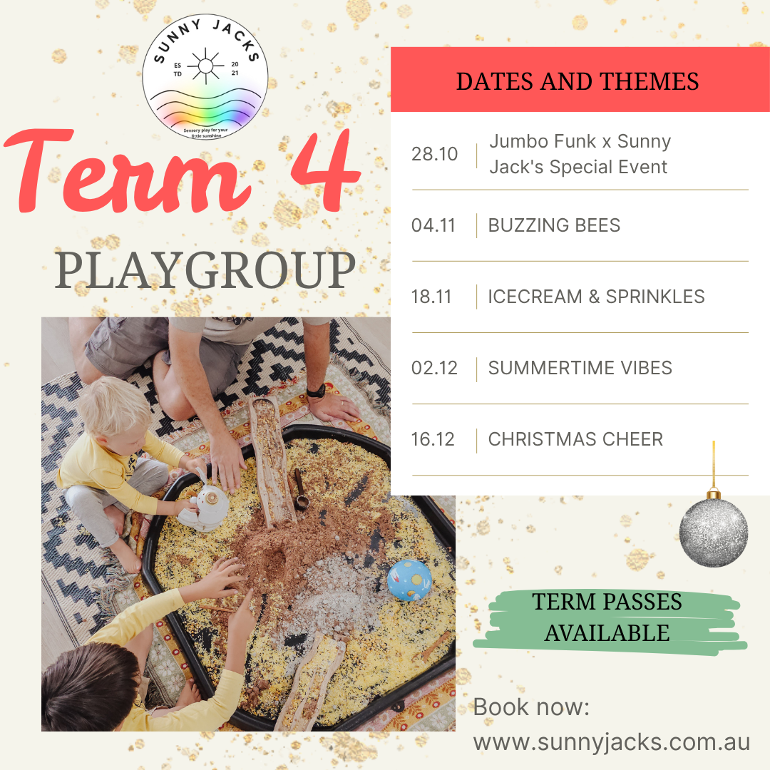 4 Pass Bundle - Term 4 Sensory Playgroup
