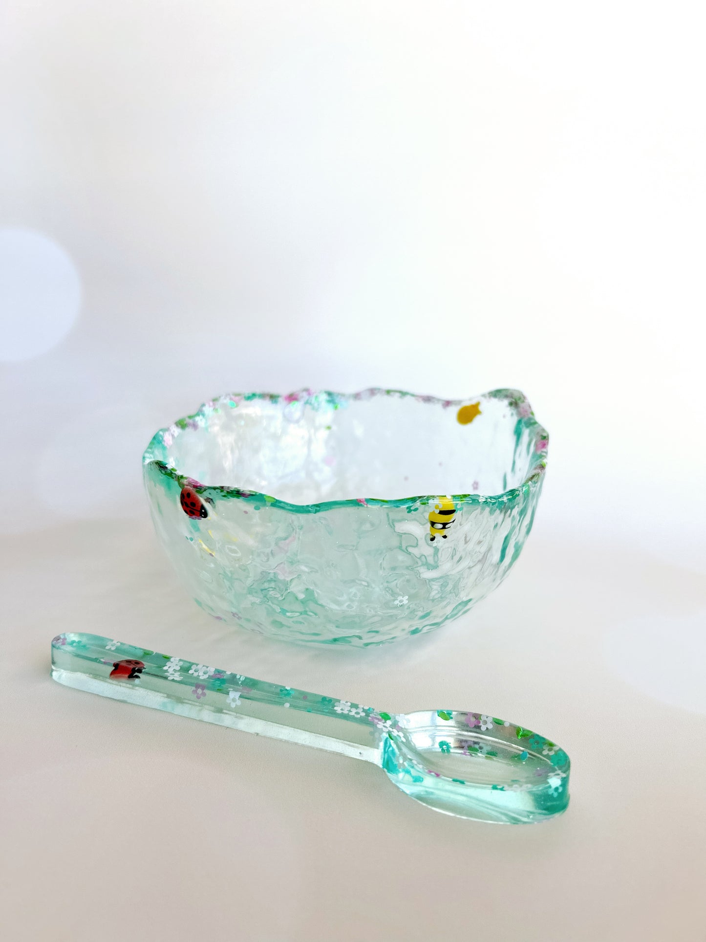 Spring Ice Bowl and Spoon combo