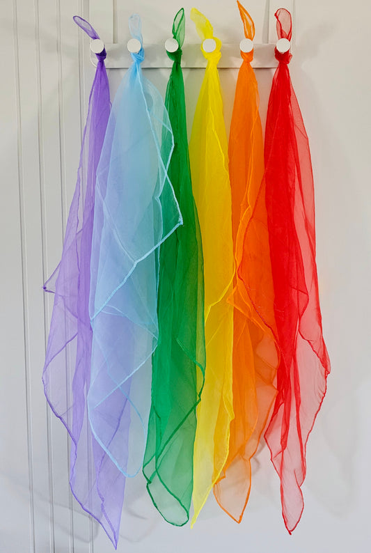 Rainbow Play Scarfs