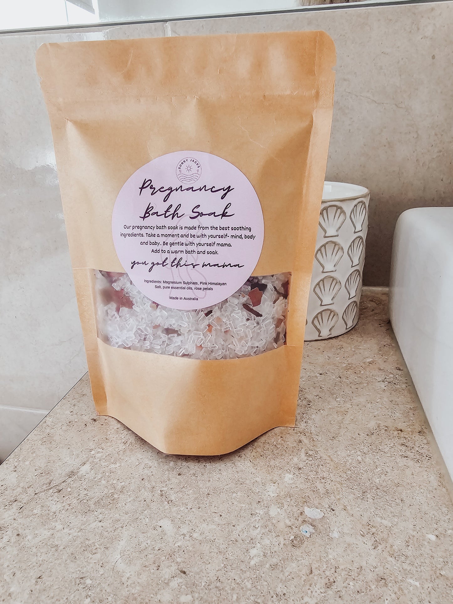 Pregnancy Bath Soak