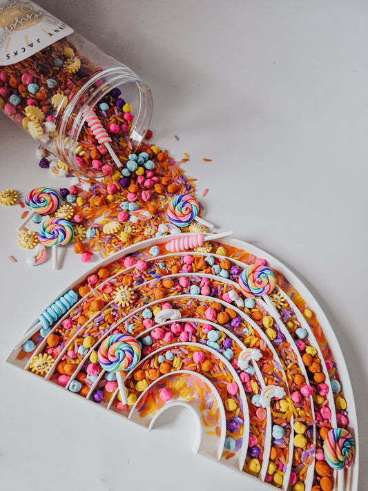 Rainbow Play Tray