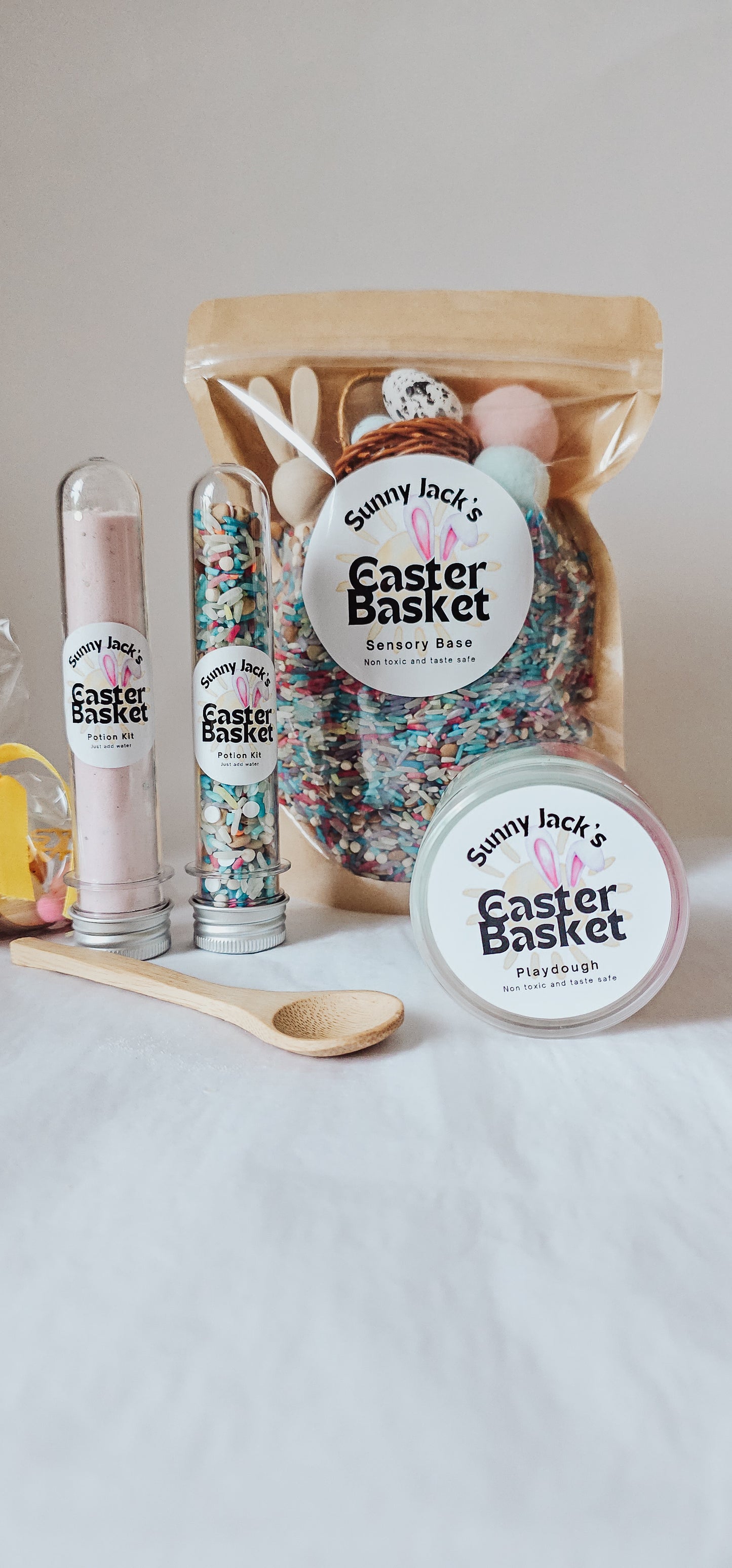 Easter Basket Playdough