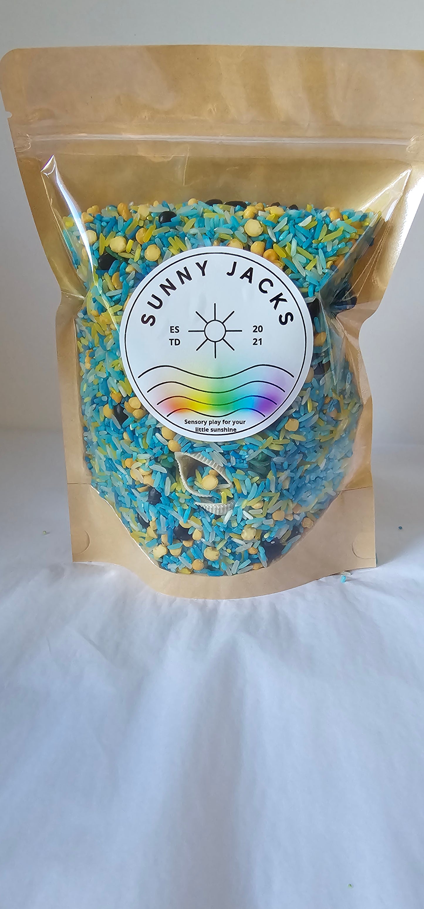 Beach Days Sensory Rice