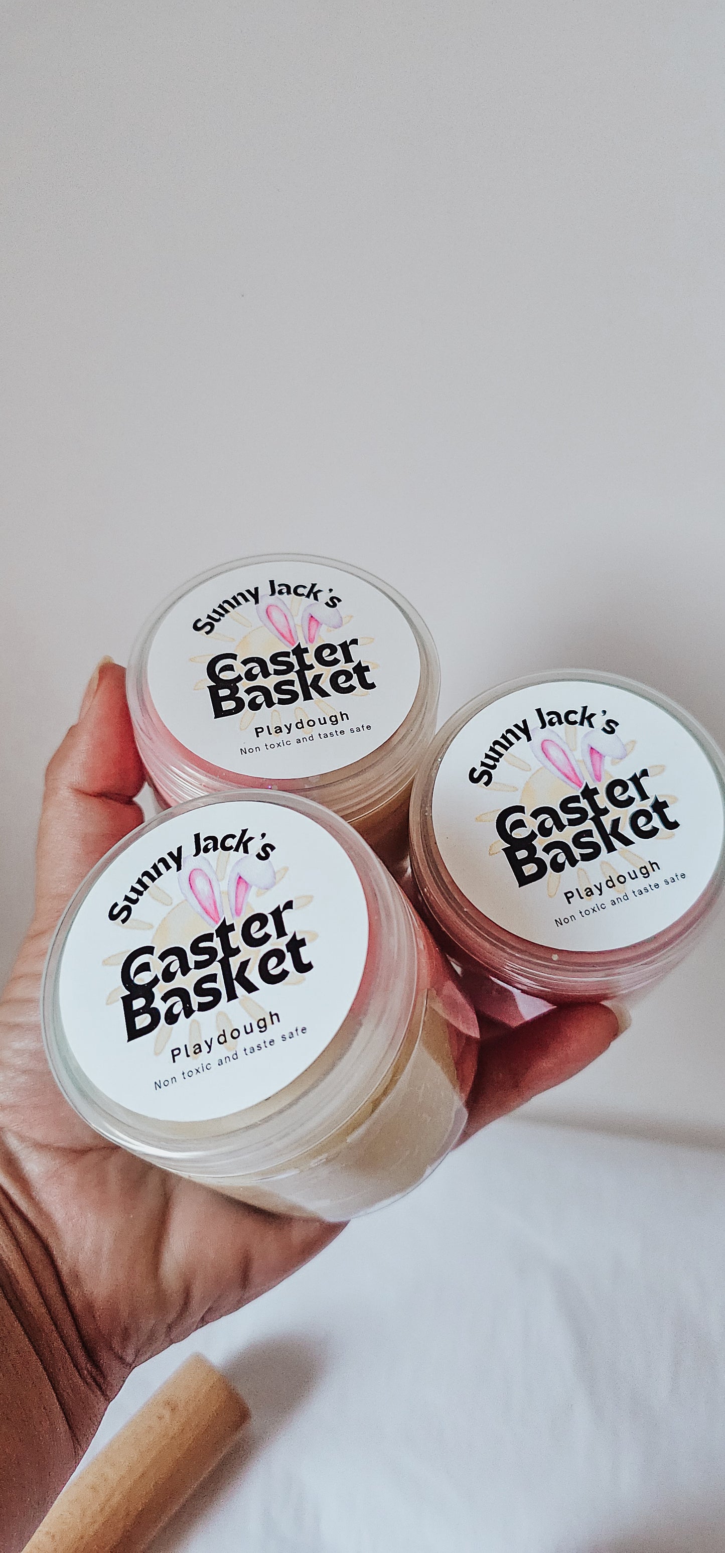 Easter Basket Playdough