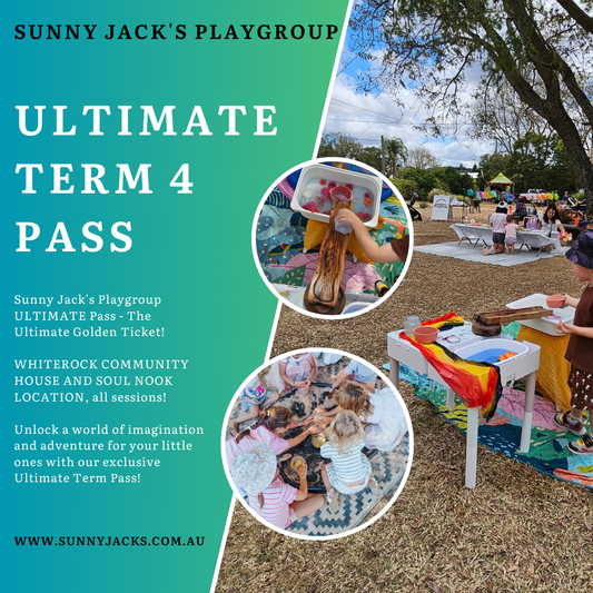 ULTIMATE Term 4 Pass - Sensory Playgroup WHITEROCK & SOUL NOOK