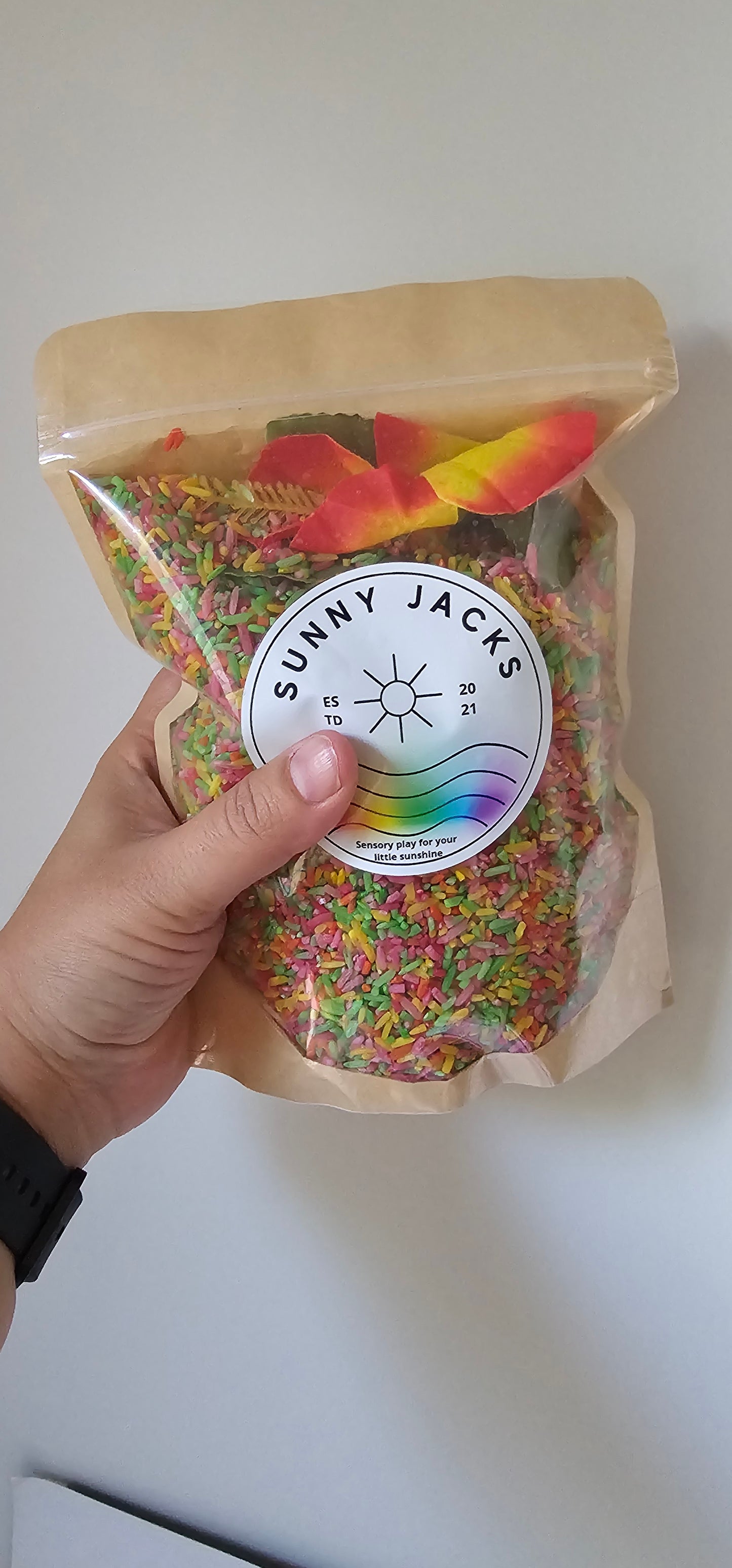 Tropical Summer Sensory Rice