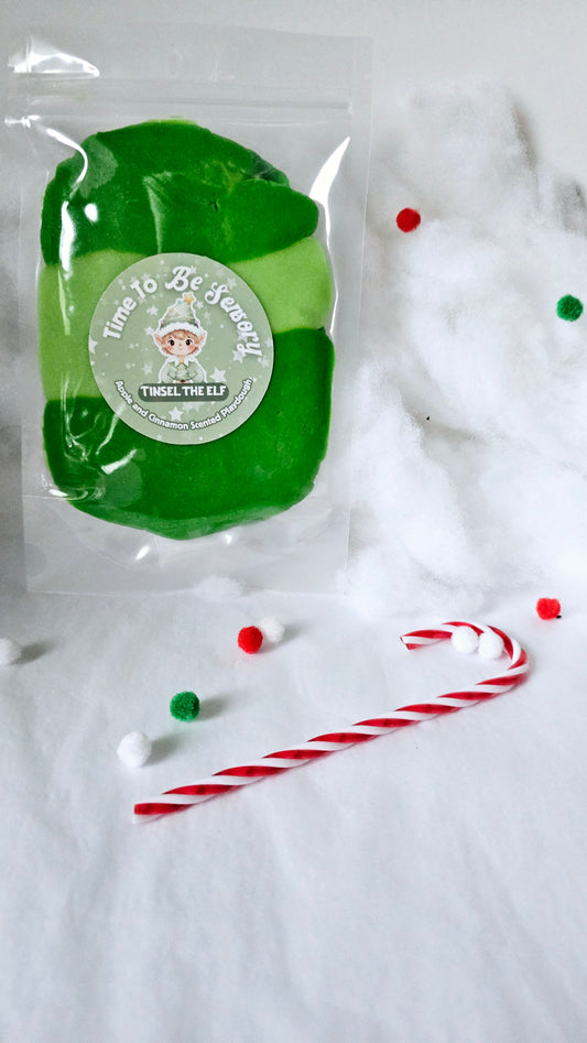 Christmas Tree Playdough