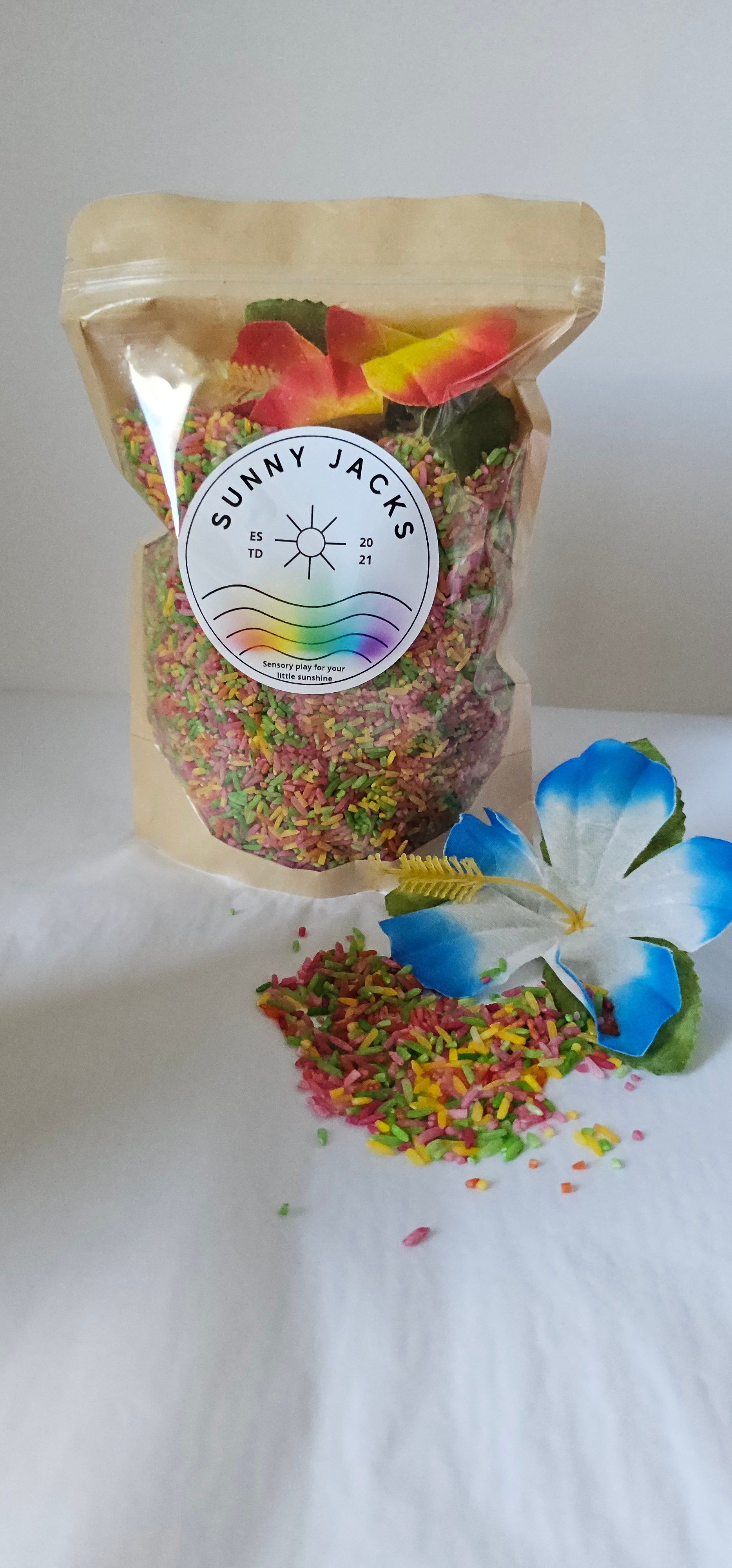 Sunny Rice Tropical Summer Sensory Rice – Sunny Jacks