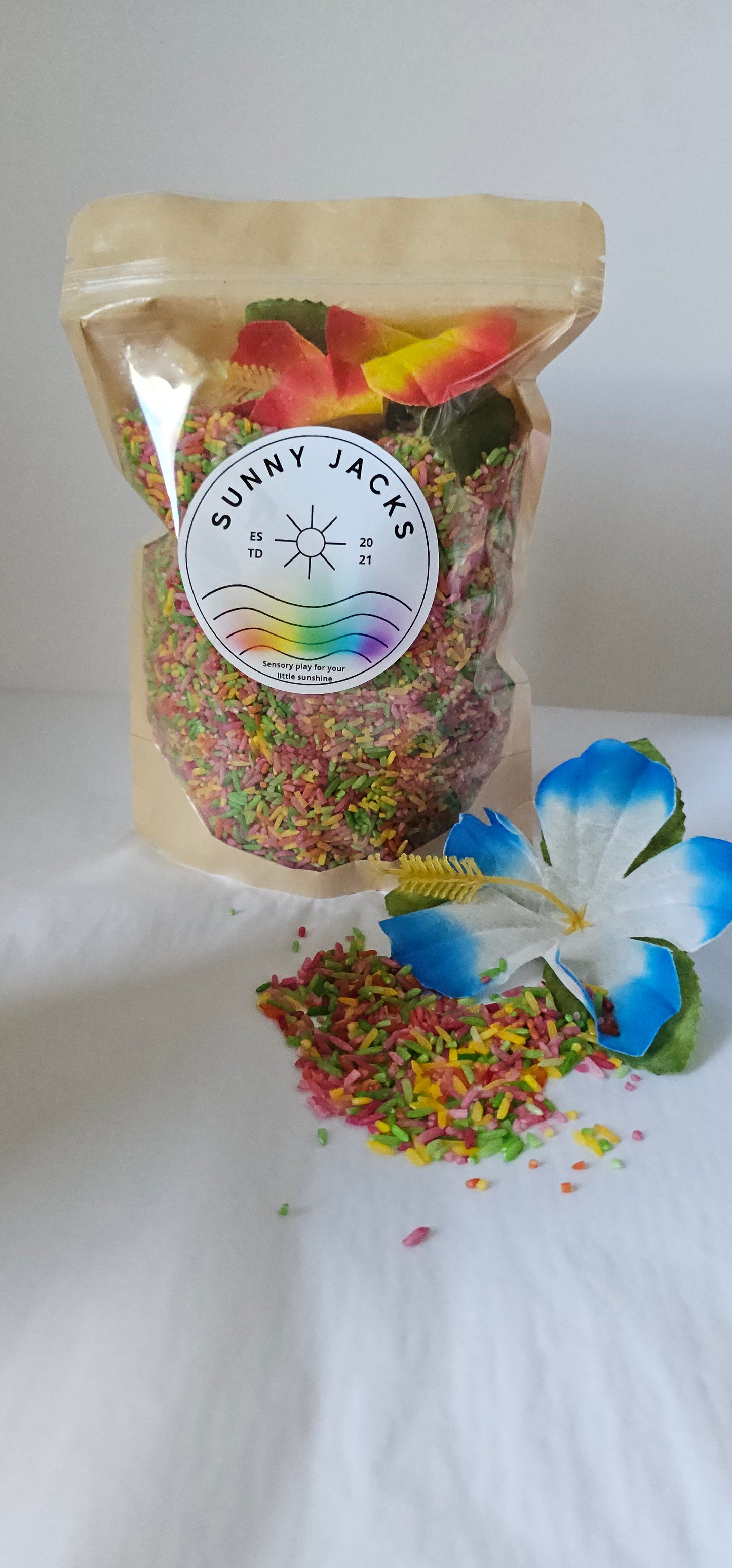 Tropical Summer Sensory Rice