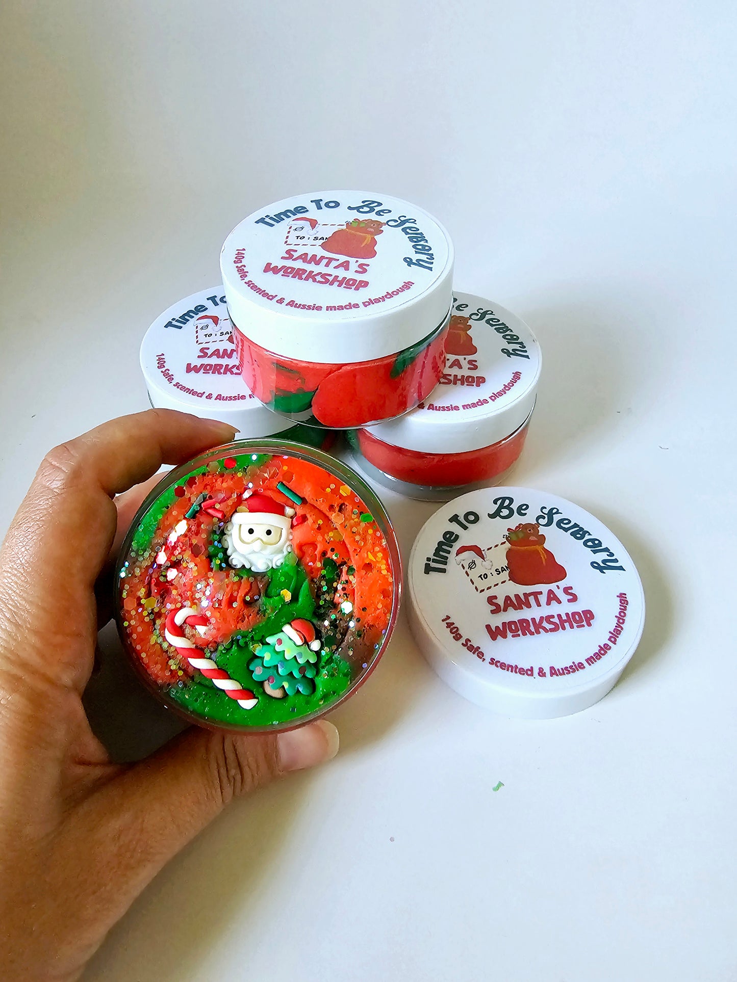Santa's Workshop Playdough