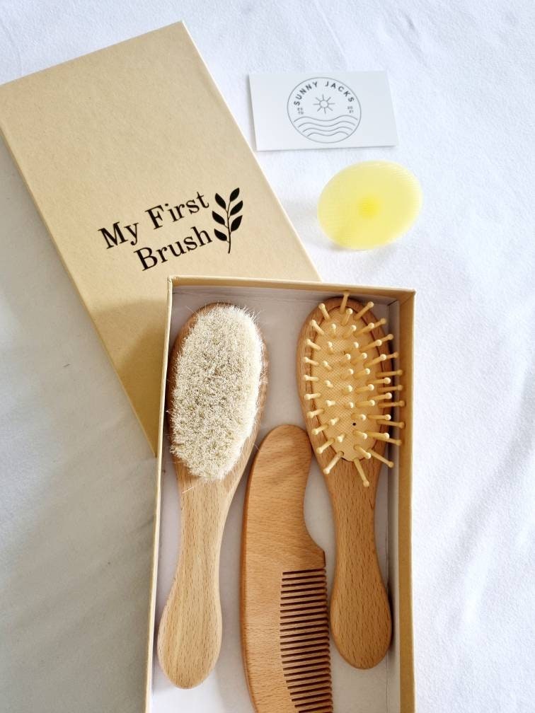 Baby's First Hair Brush & Comb set Sunny Jacks