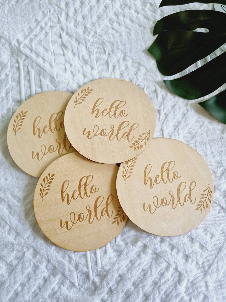 Hello World Milestone Announcement Plaque